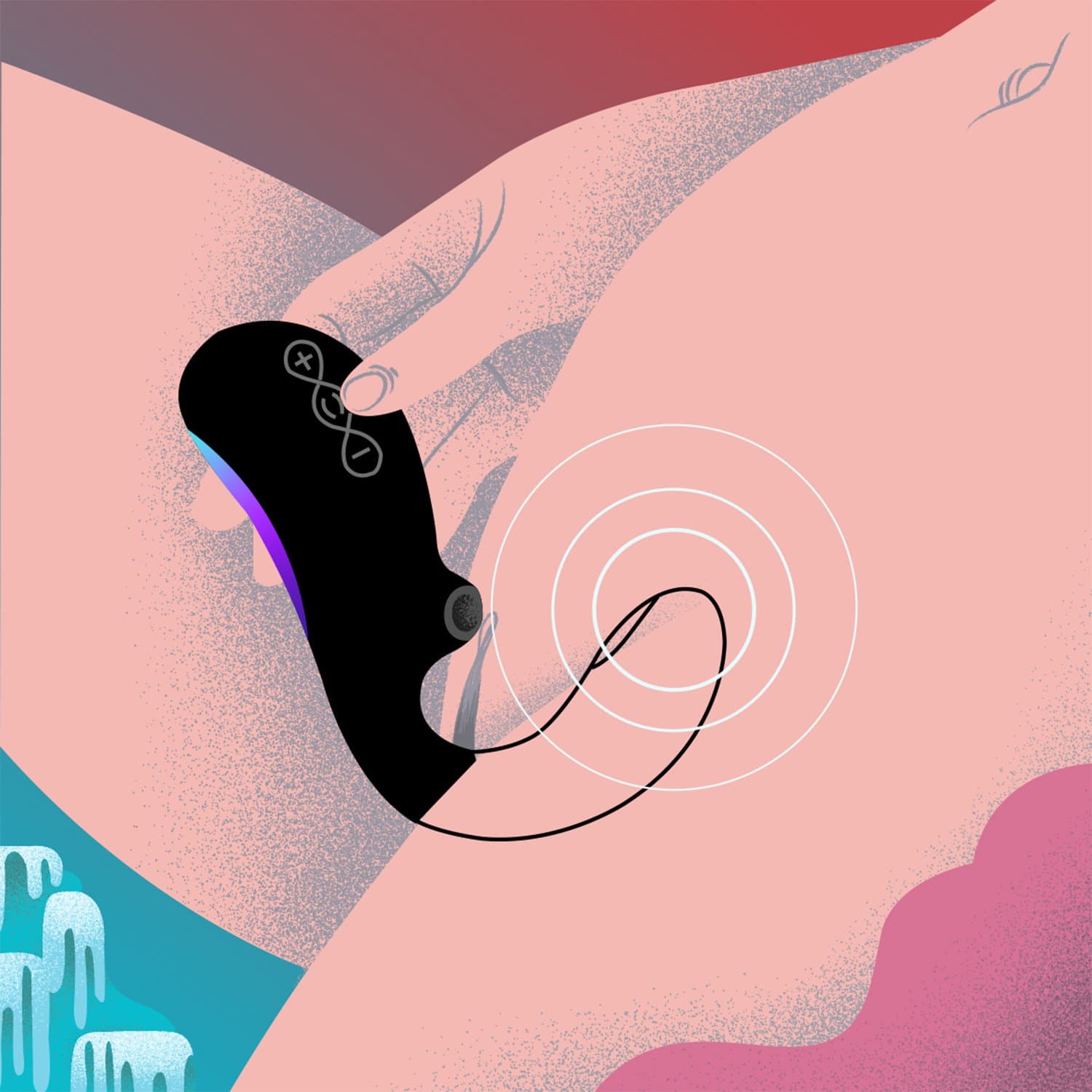 LELO - ENIGMA Double Sonic - Drievoudige stimulatie - App-bediening - Cyber ​​Purple 10