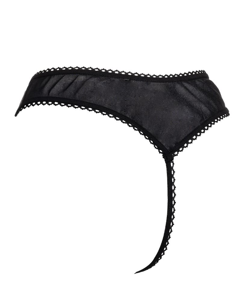 Amorable by Rimba - Open String - One Size - Zwart (art. 1203) 7