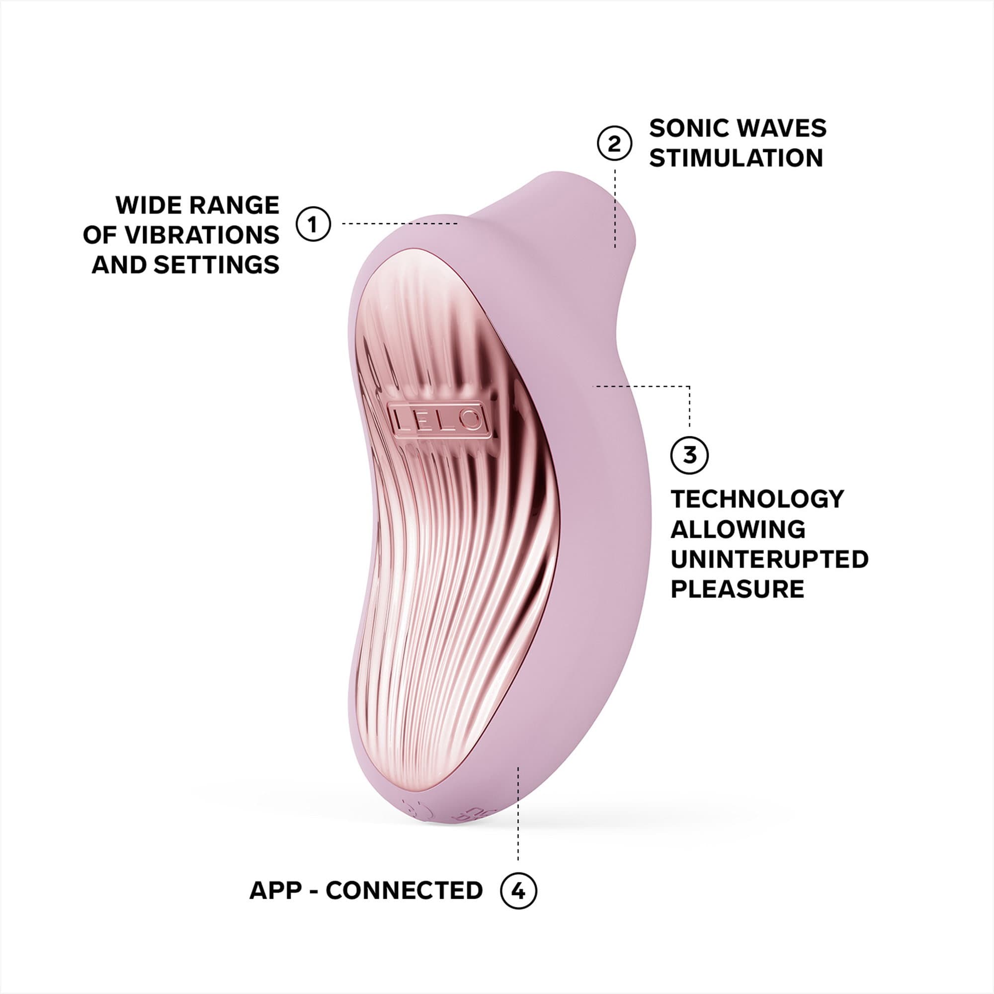 LELO - Sona 3 Cruise - Zachtroze 9