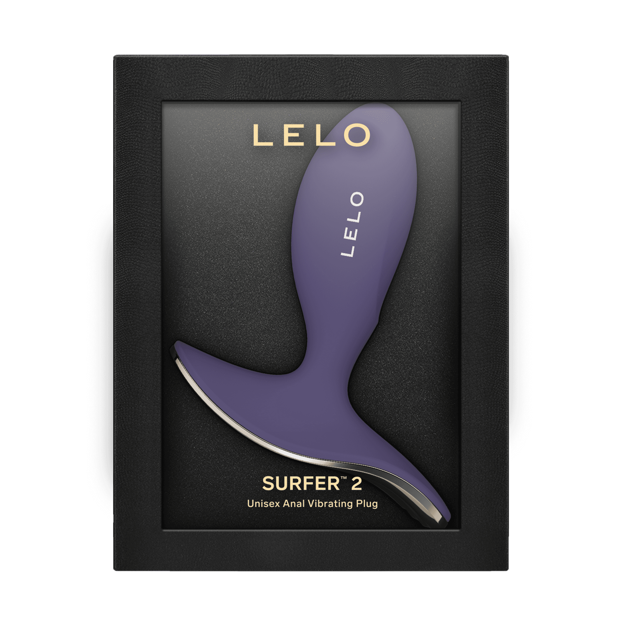 LELO Surfer 2 – Unisex vibrerende anale plug – Paars 3