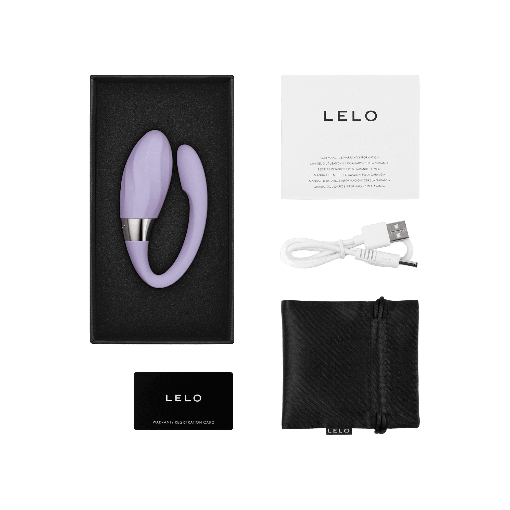 LELO – TIANI™ Twist - Massagetoestel voor koppels met dubbele werking - Lavendel 9