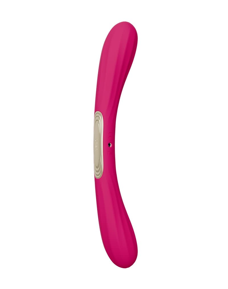 LELO – BOOMERANG™ - Vibrator met twee uiteinden - Cerise 1