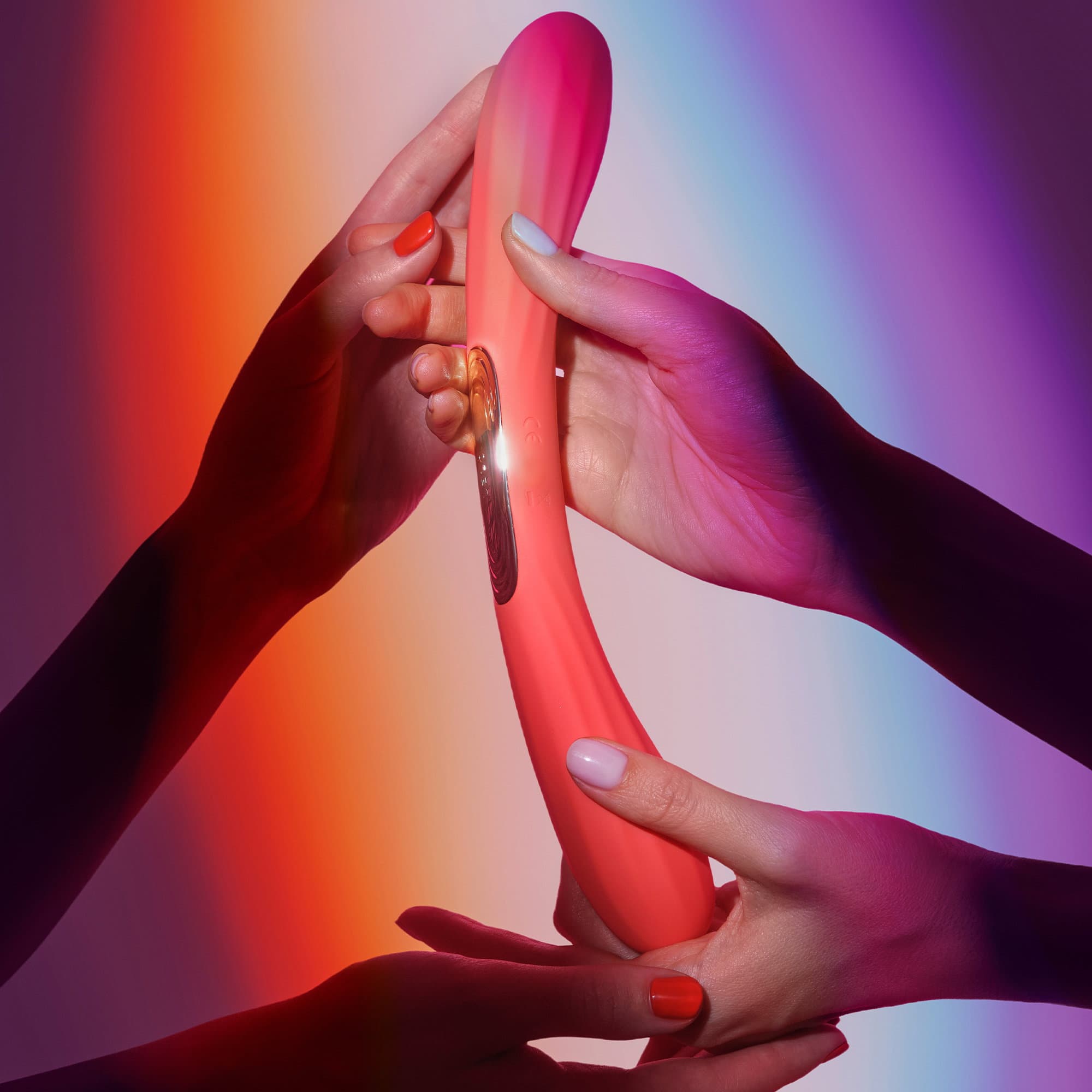 LELO – BOOMERANG™ - Vibrator met twee uiteinden - Cerise 10