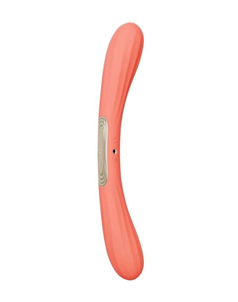 LELO – BOOMERANG™ - Vibrator met twee uiteinden - Koraalrood 1