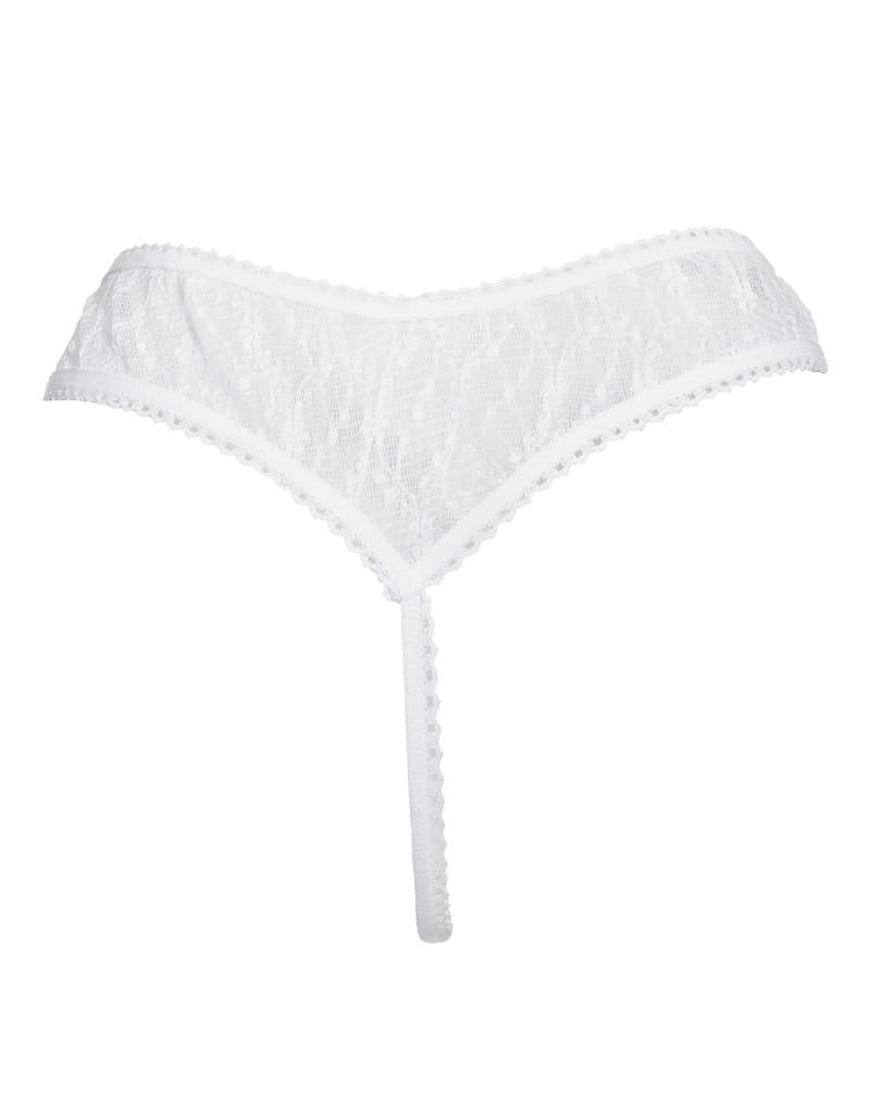 Amorable by Rimba - Open String - One Size - Wit (art. 1208) 6