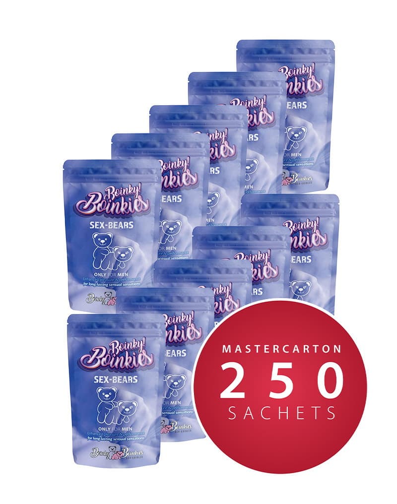 Boinky - Gummy Sex Bears voor mannen - Masterdoos 250 stuks 1