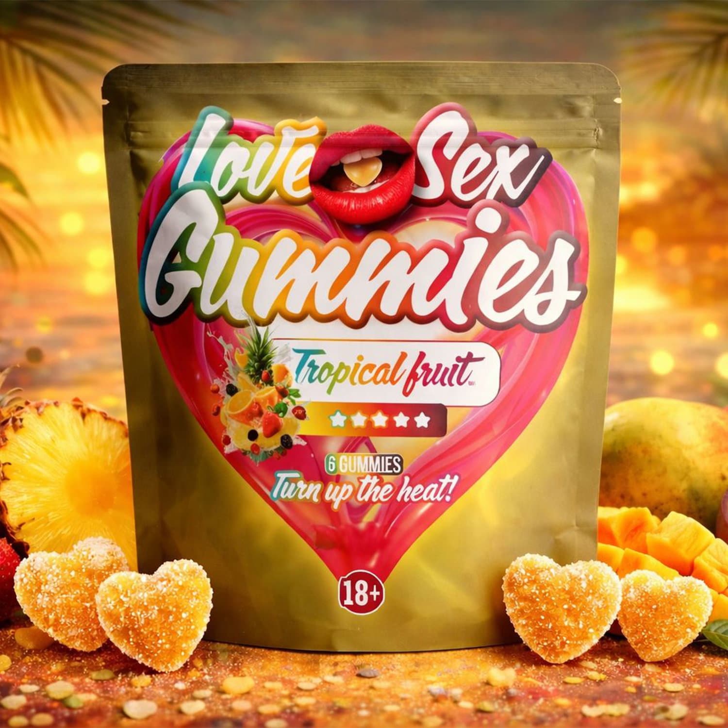 Boinky - Love Sex Gummies - Tropisch fruit 3