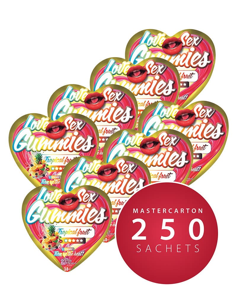 Boinky - Love Sex Gummies - Tropisch fruit - Masterdoos 250 stuks 1