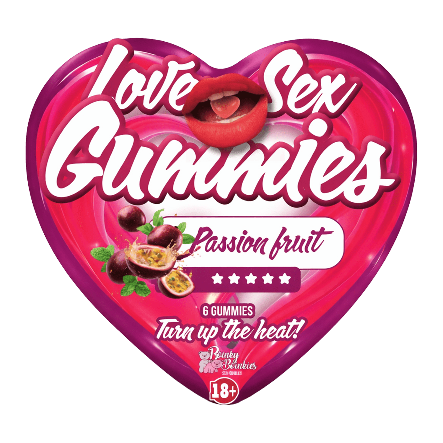 Boinky - Love Sex Gummies- Passion Fruit - Masterdoos 250 units 2