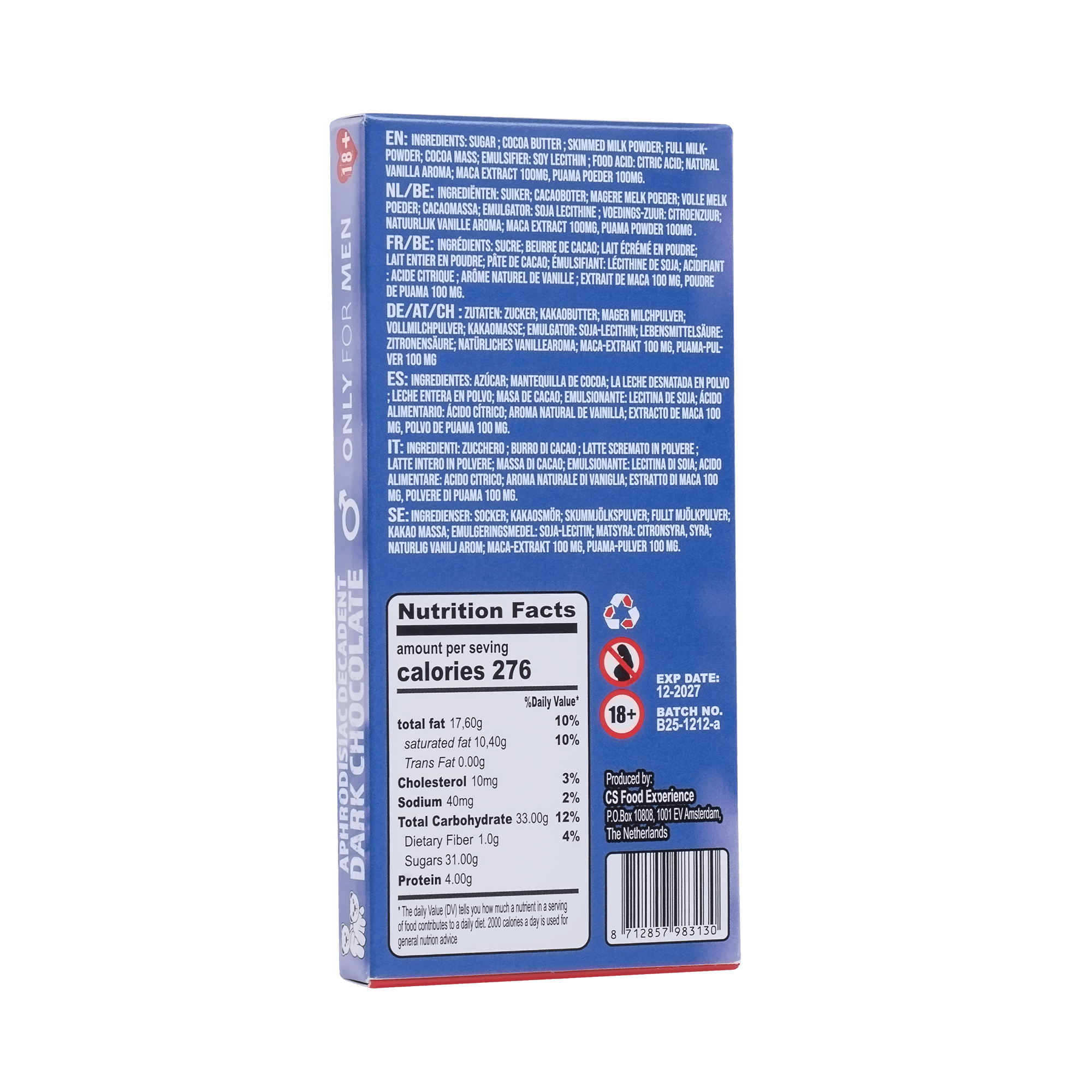 Boinky – Chocolade voor mannen - Masterdoos 24x10 5