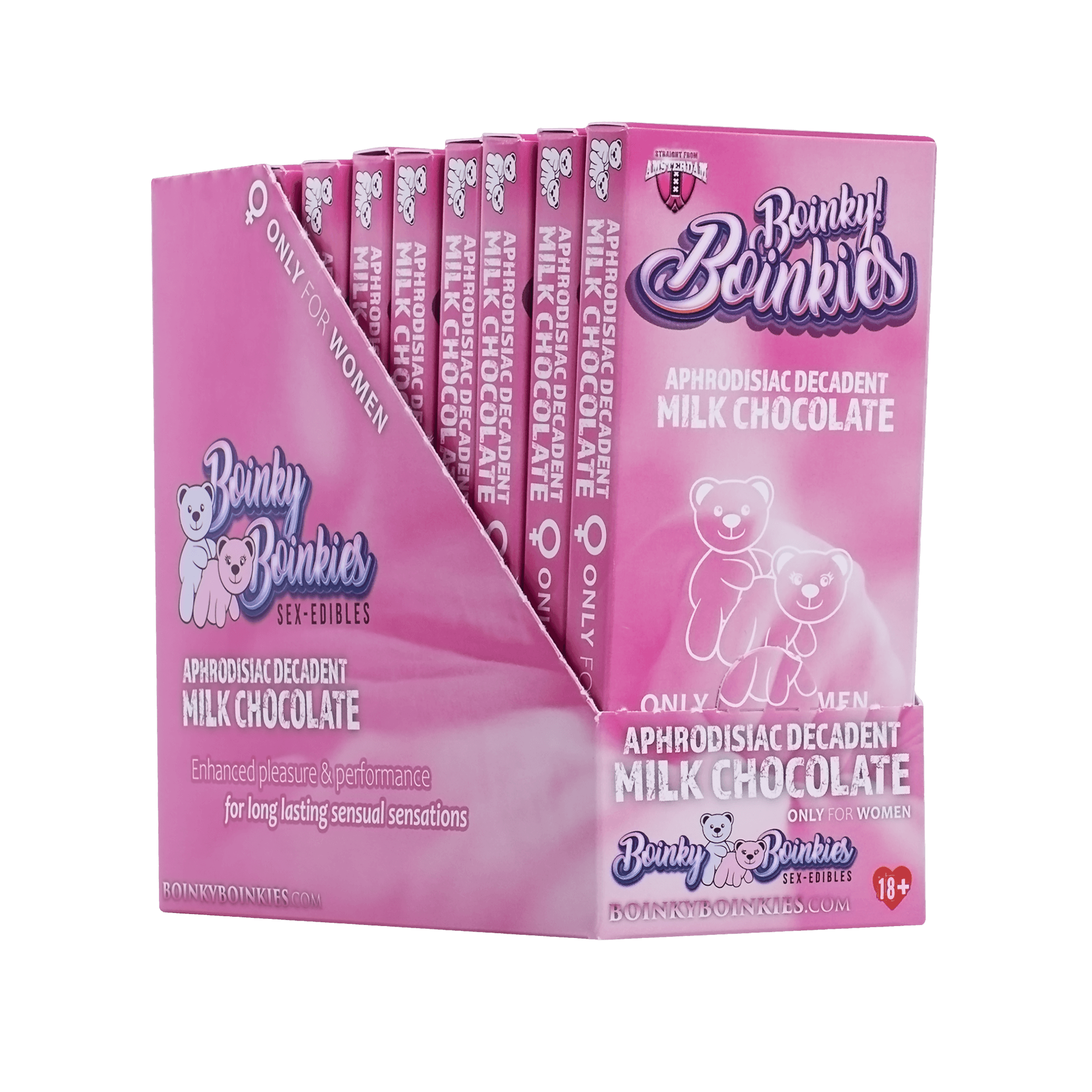 Boinky – Chocolade voor vrouwen - Display met 10 repen 3