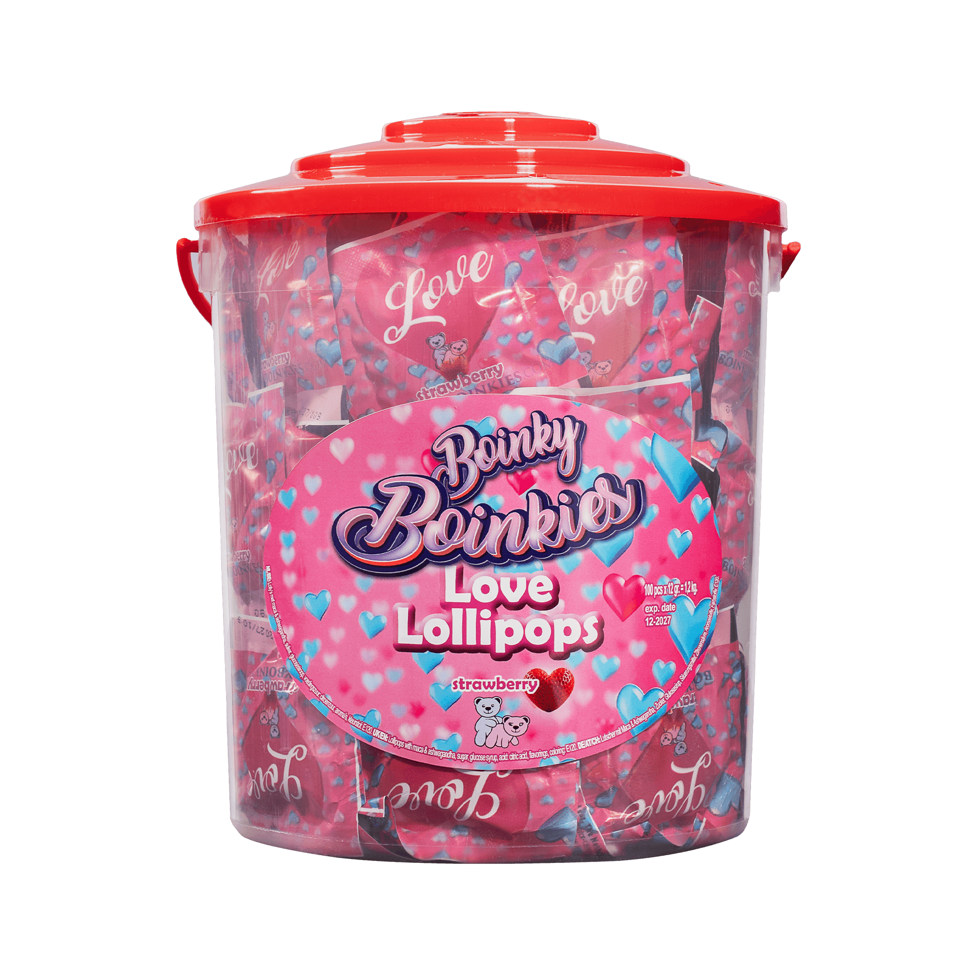 Boinky - Lolly's Roze Emmer - 100 stuks 9