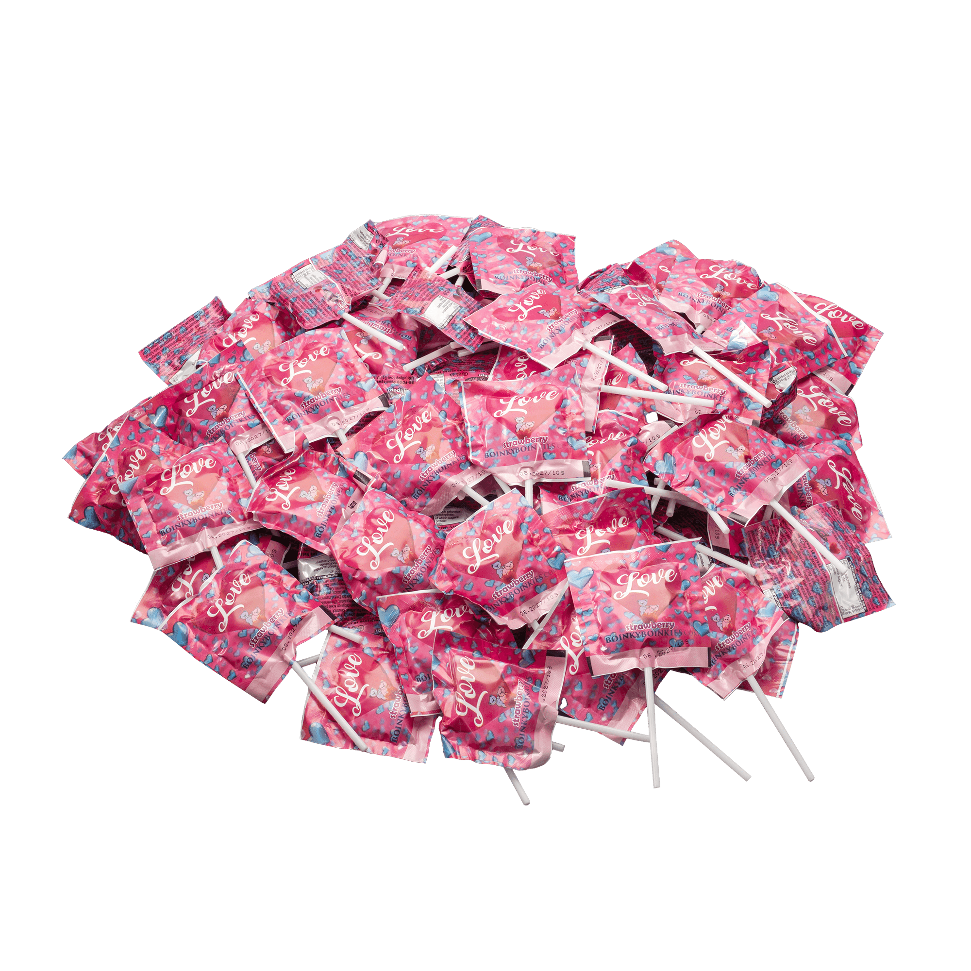 Boinky - Lolly's Roze Emmer - 100 stuks 3