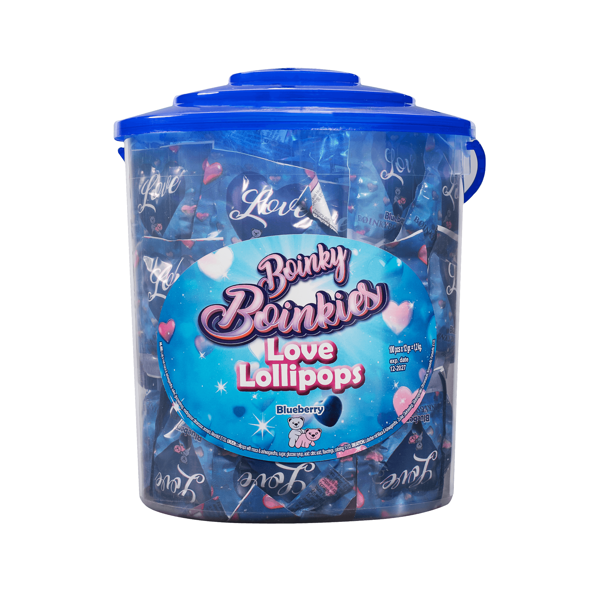 Boinky - Lolly's Blue Bucket - 100 stuks 3