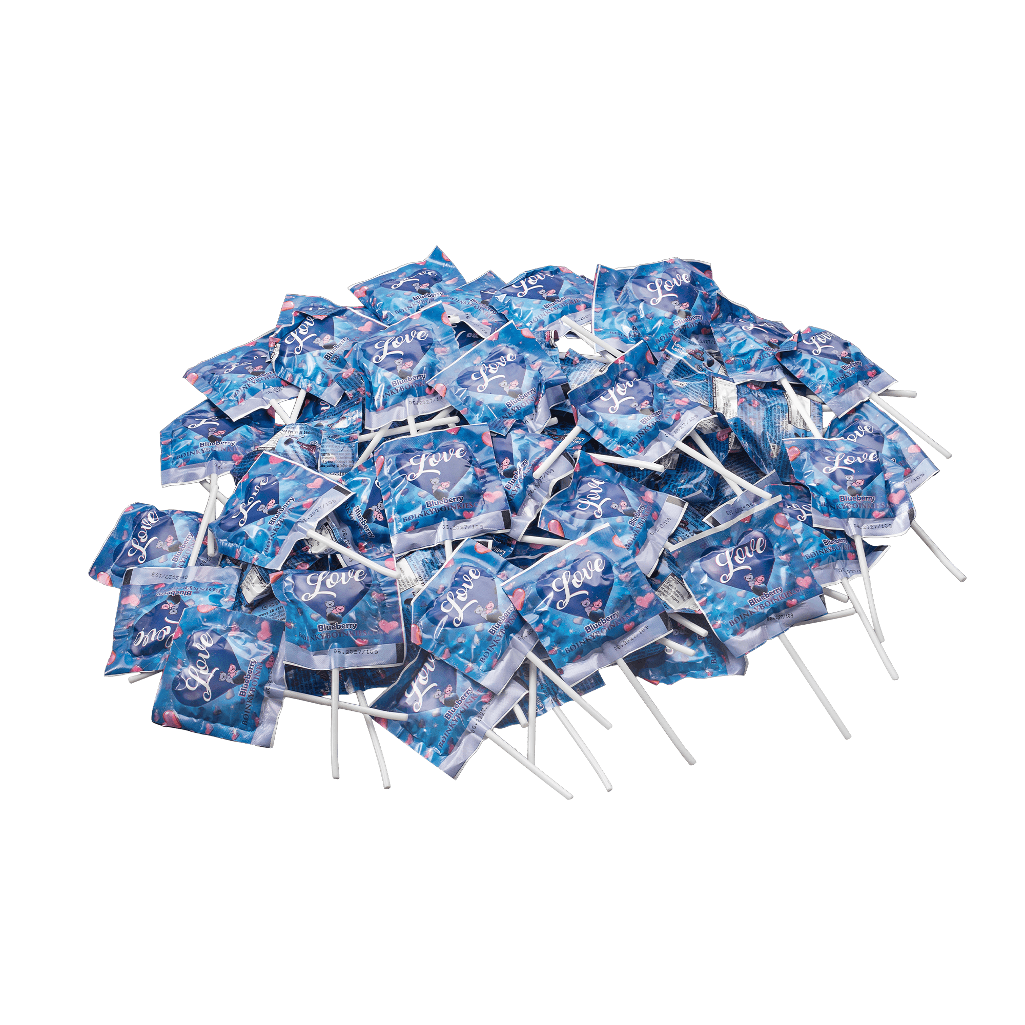 Boinky - Lolly's Blue Bucket - 100 stuks 4