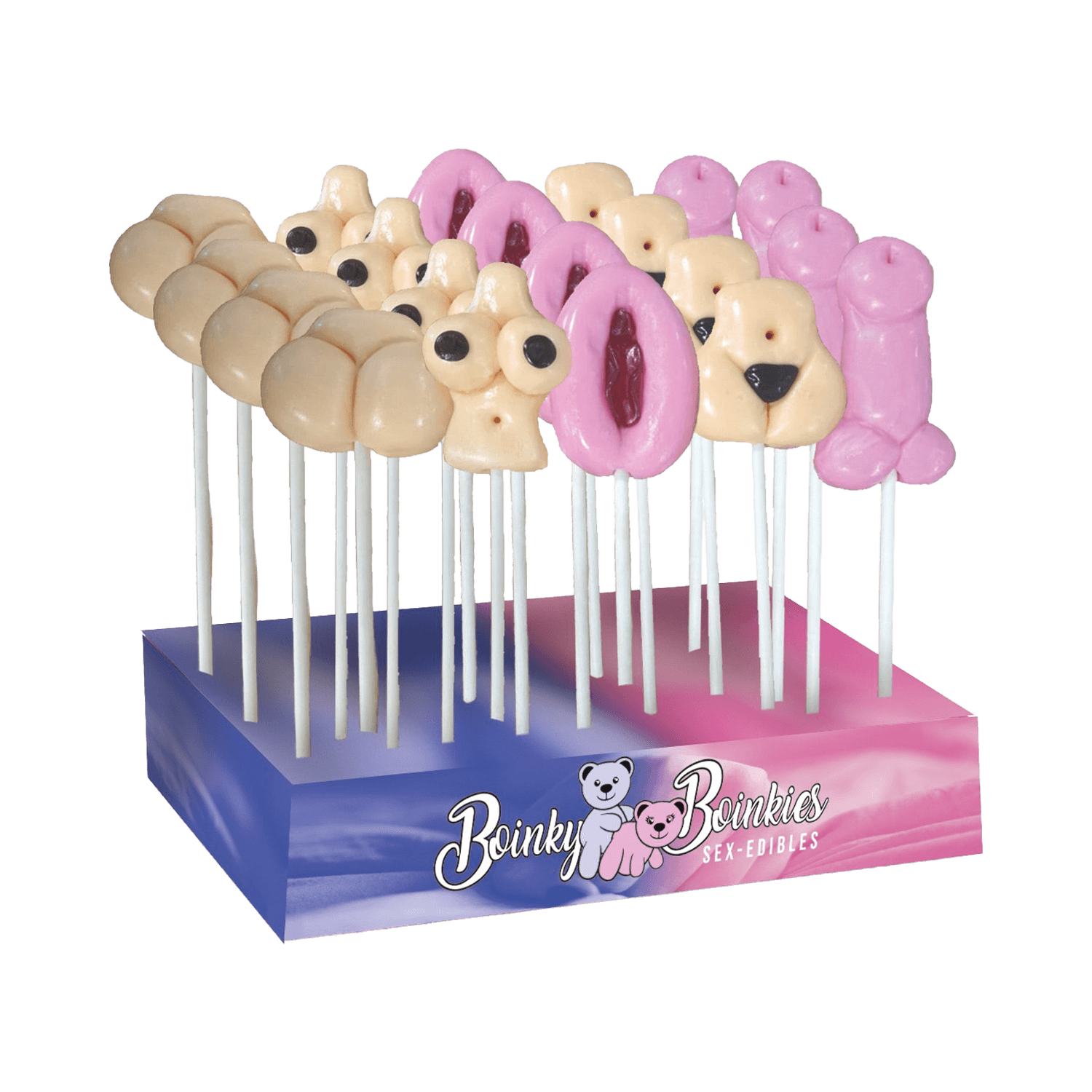 Boinky - Lolly's met seksuele humor - Display met 25 stuks 2