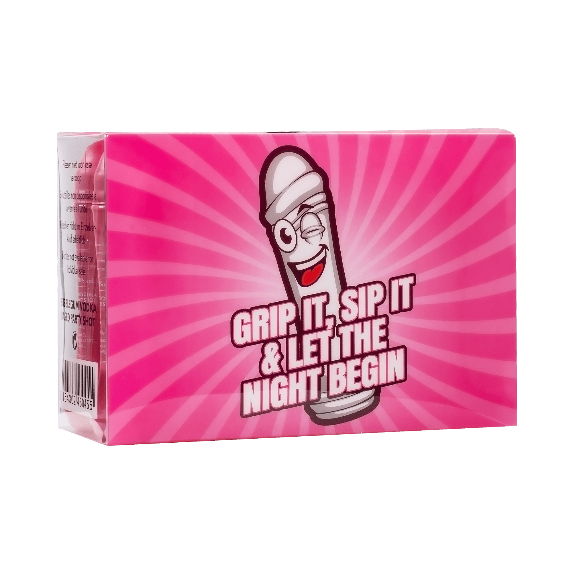 Boinky - Dildo Shots - Bubblegum-wodka – 10% vol. – 10x 20 ml 3