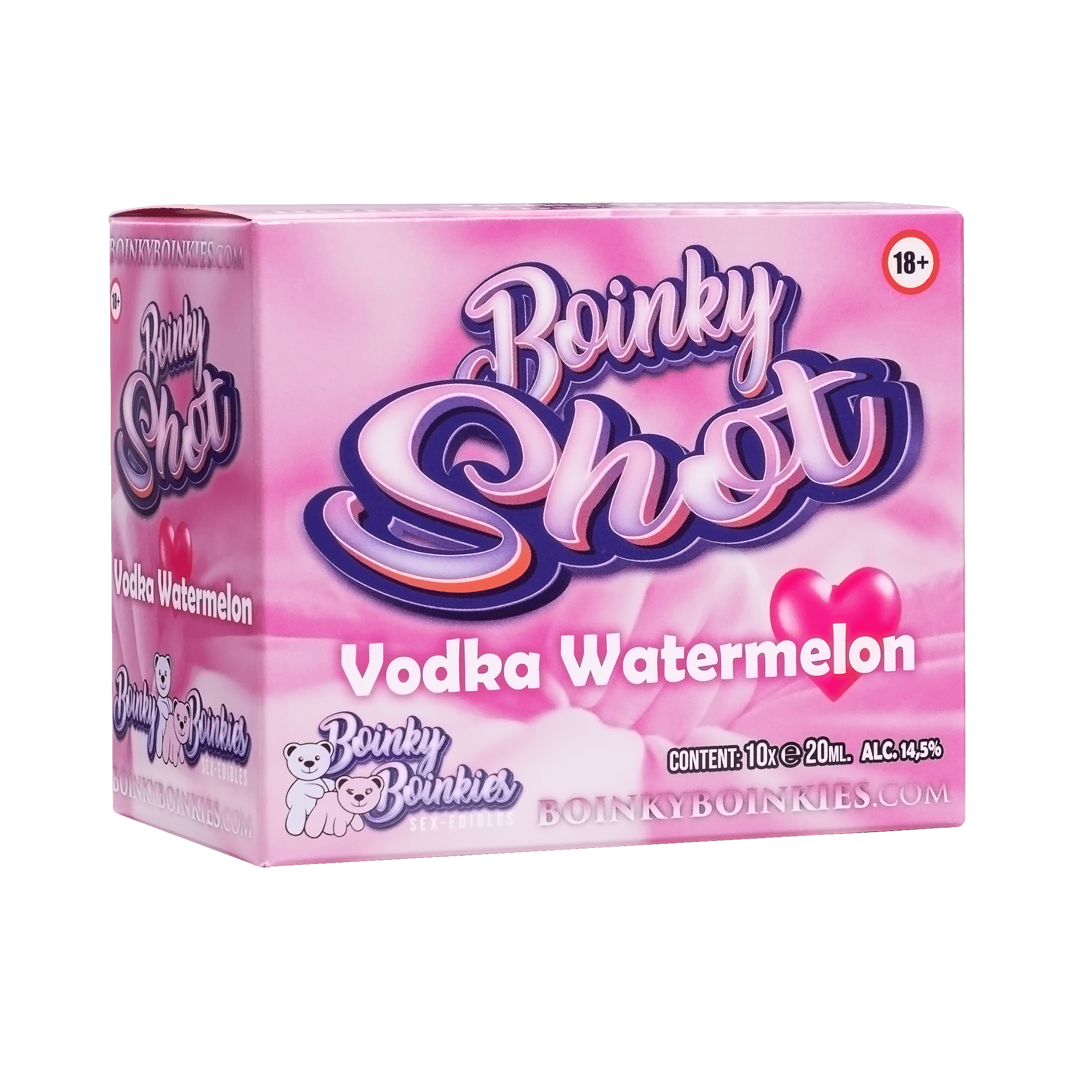 Boinky - Boinky Shots Vodka Watermeloen – 14,5% vol. – 10x 20 ml 2