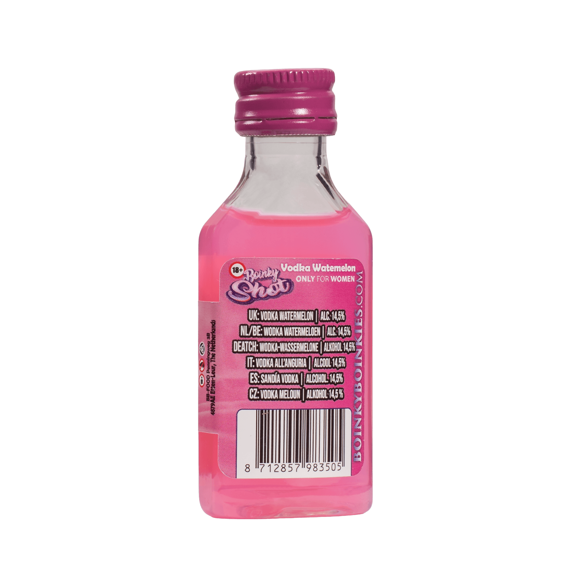Boinky - Boinky Shots Vodka Watermeloen – 14,5% vol. – 10x 20 ml 8