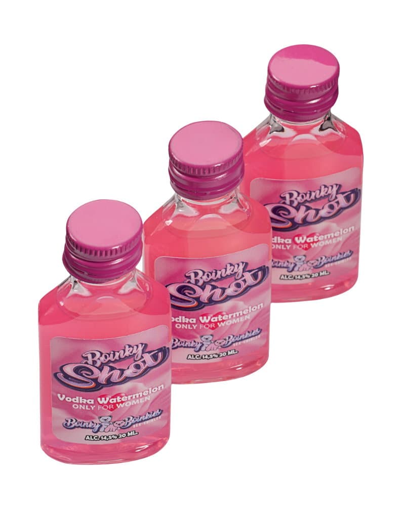 Boinky - Boinky Shots Vodka Watermeloen – 14,5% vol. – 10x 20 ml