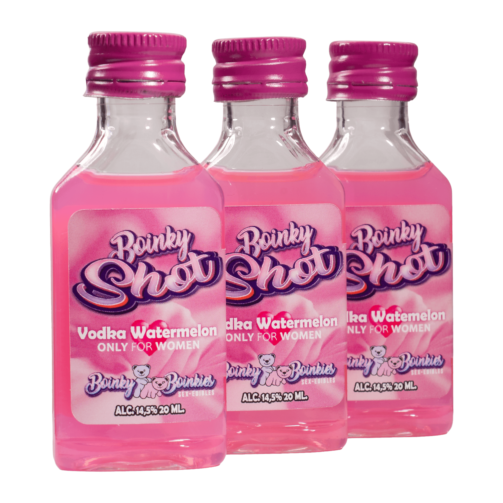 Boinky - Boinky Shots Vodka Watermeloen – 14,5% vol. – 10x 20 ml 5