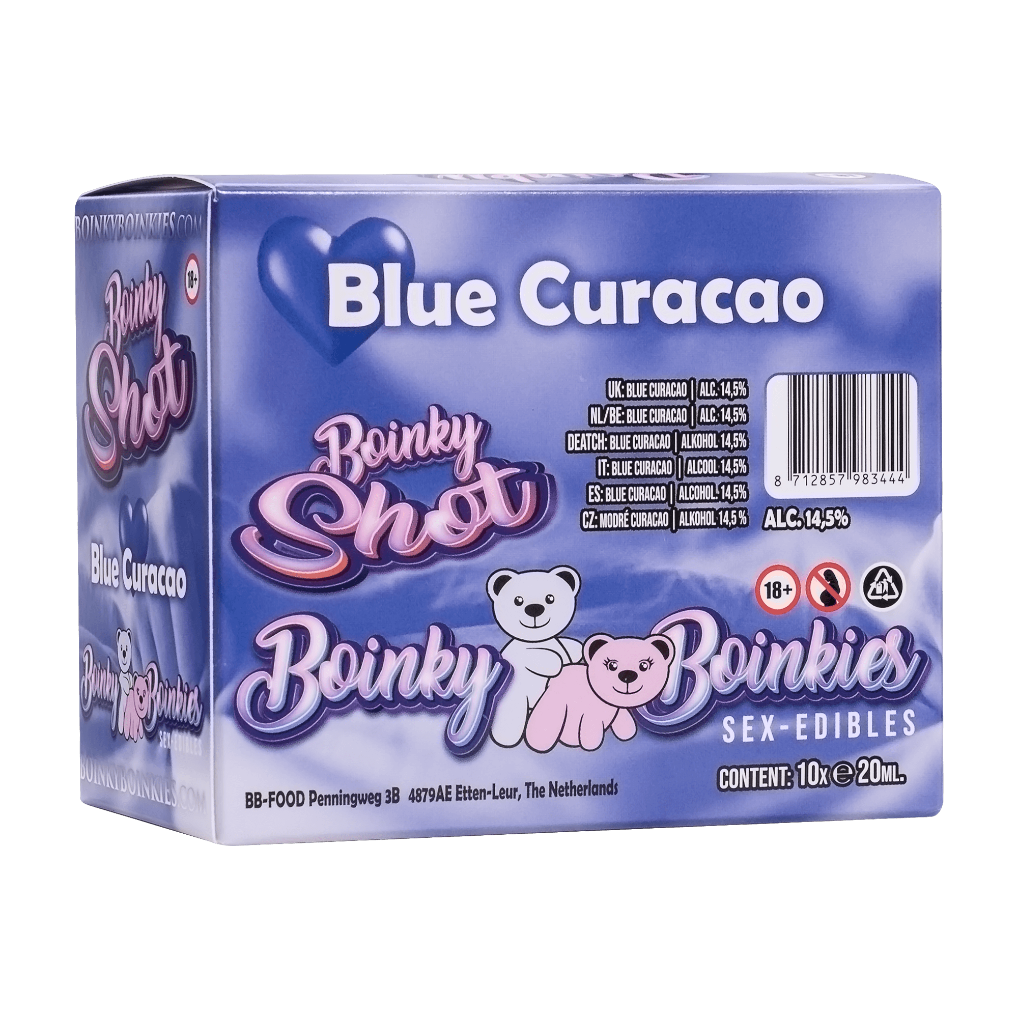 Boinky - Boinky Shots - Blue Curacao - 14,5% vol. - 10x 20 ml 3