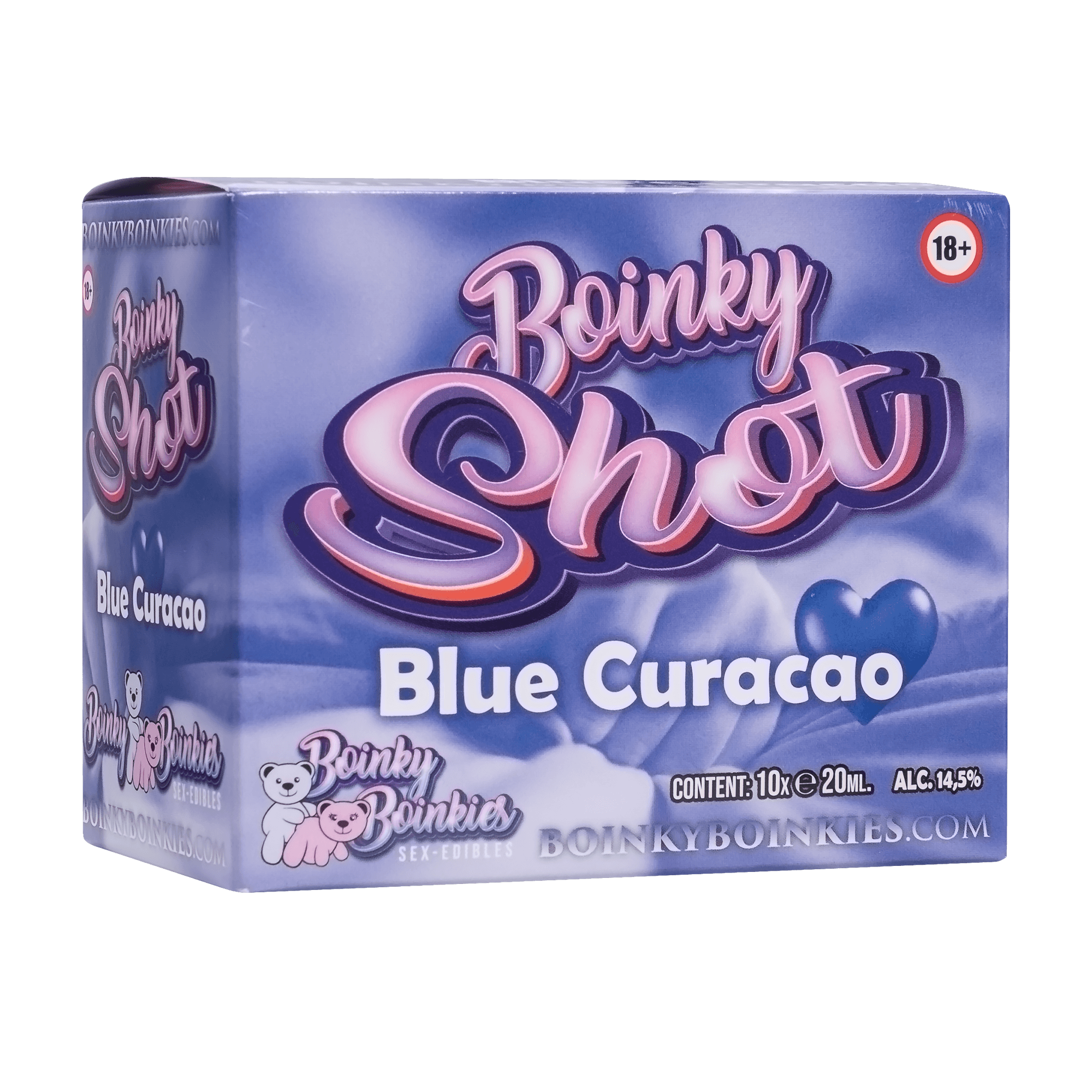 Boinky - Boinky Shots - Blue Curacao - 14,5% vol. - 10x 20 ml 2