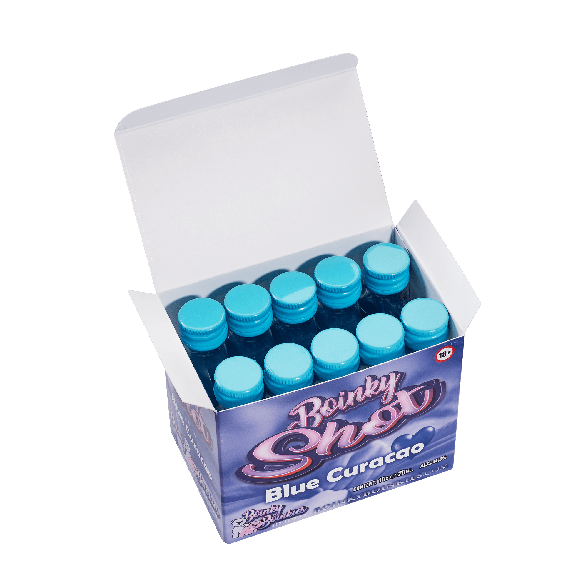 Boinky - Boinky Shots - Blue Curacao - 14,5% vol. - 10x 20 ml 4