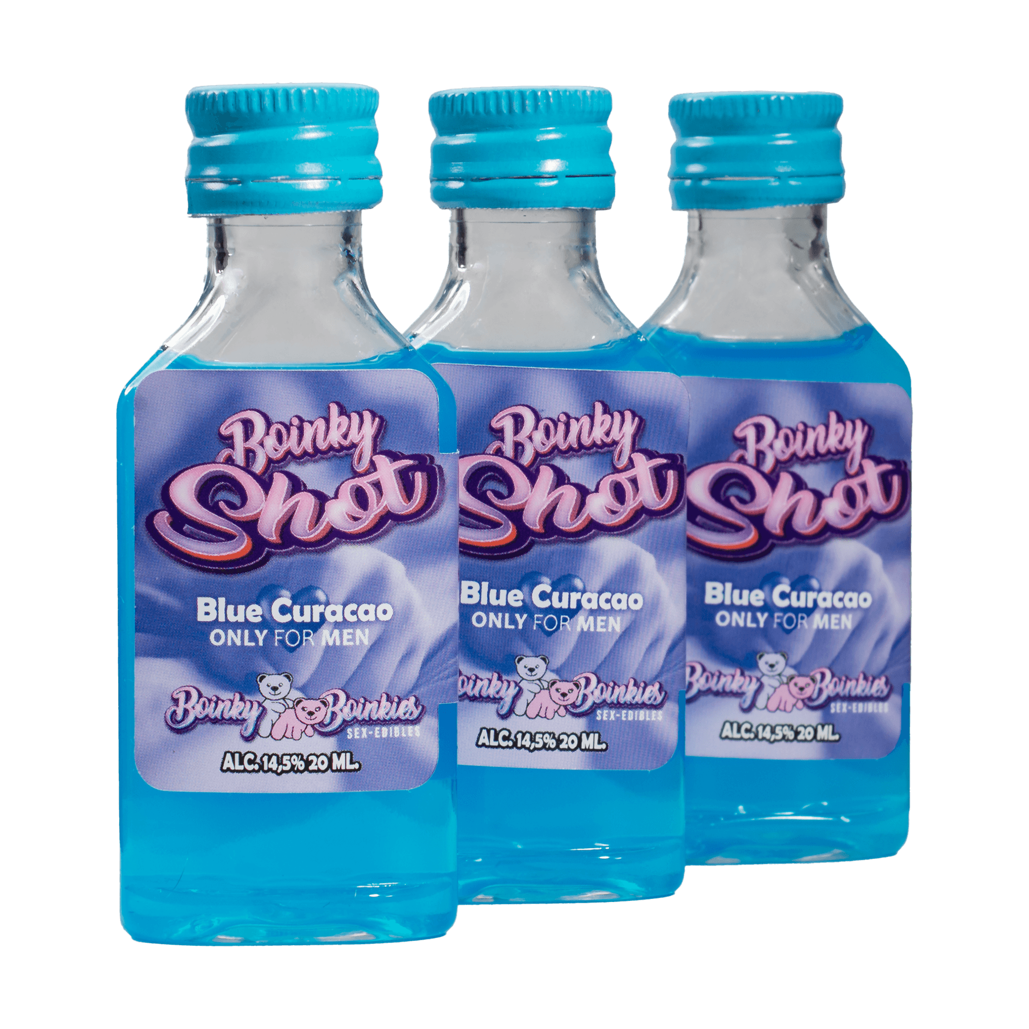 Boinky - Boinky Shots - Blue Curacao - 14,5% vol. - 10x 20 ml 5