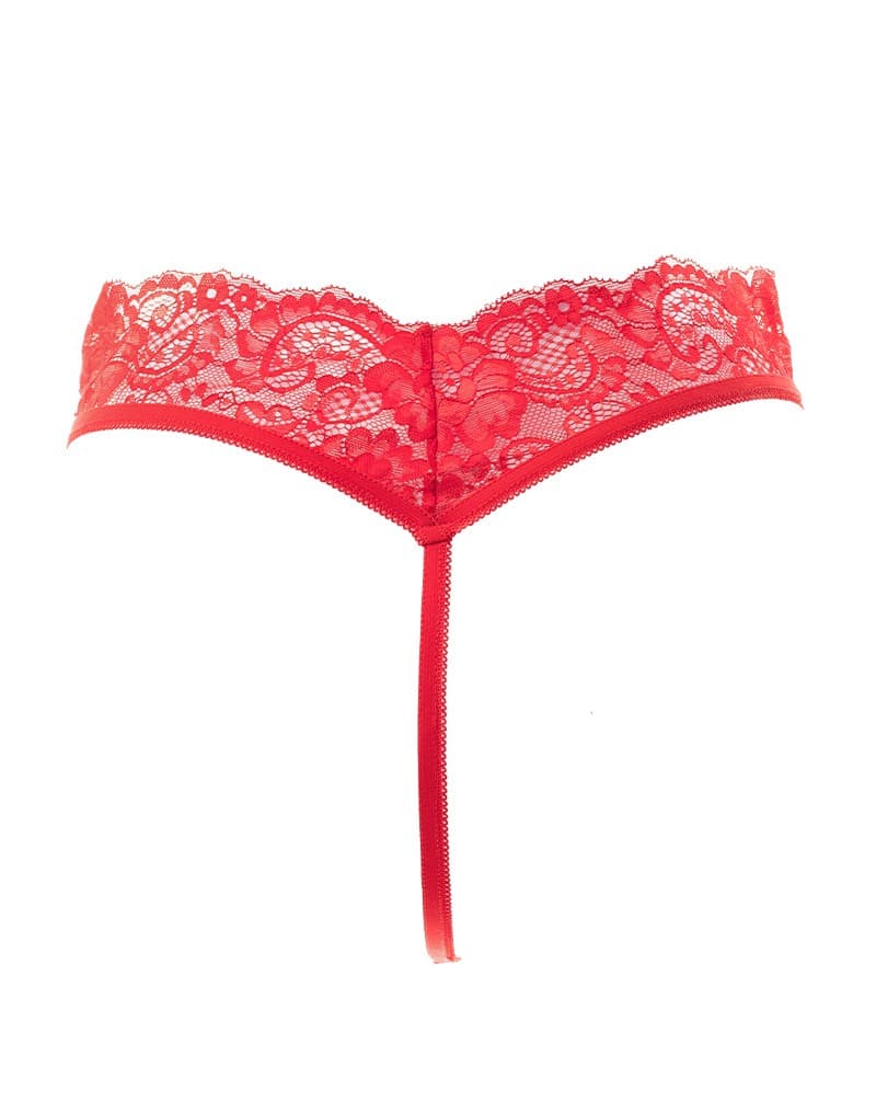 Amorable by Rimba - Open String - One Size - Rood (art. 1251) 6
