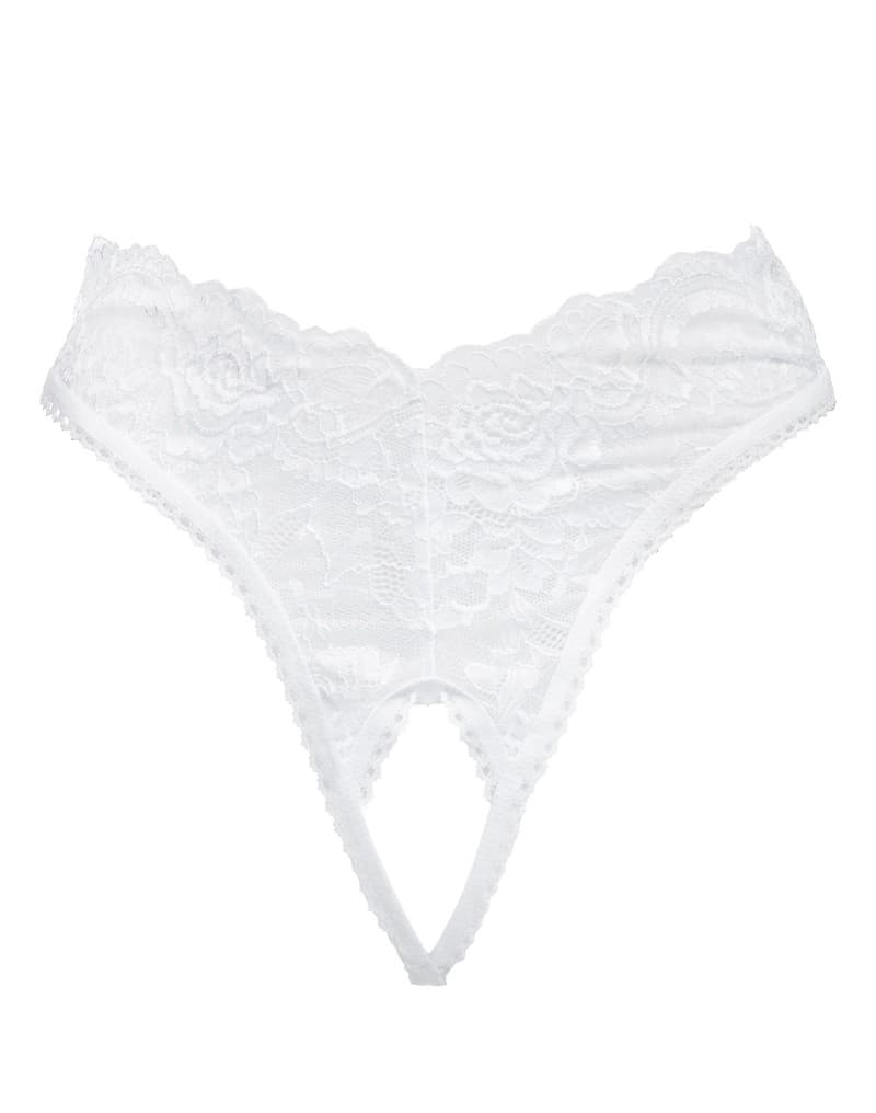 Amorable by Rimba - Open String - One Size - Wit (art. 1252) 4