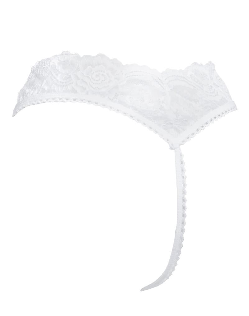 Amorable by Rimba - Open String - One Size - Wit (art. 1252) 7