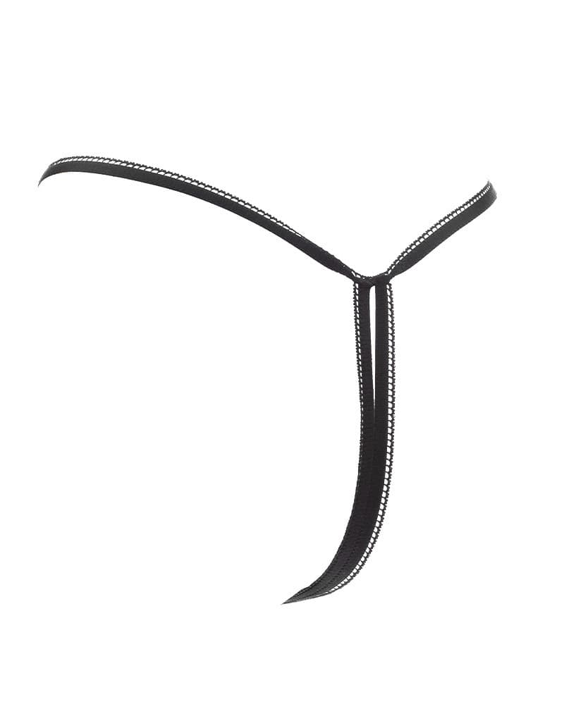 Amorable by Rimba - Open String - One Size - Zwart (art. 1272) 7
