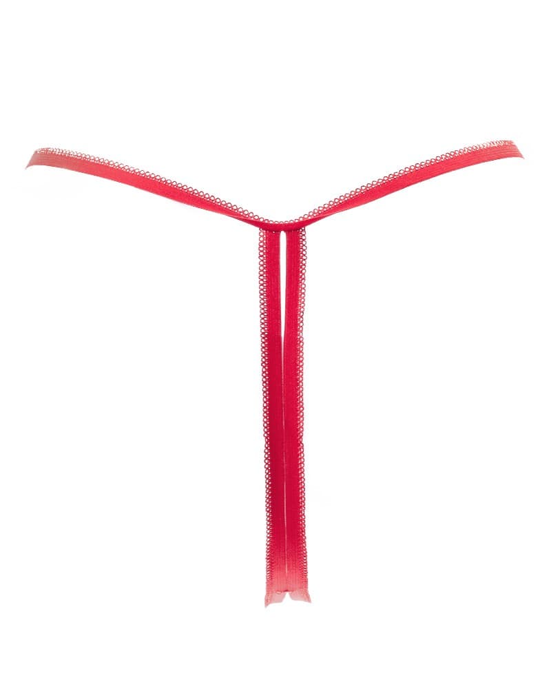 Amorable by Rimba - Open String - One Size - Rood (art. 1273) 6