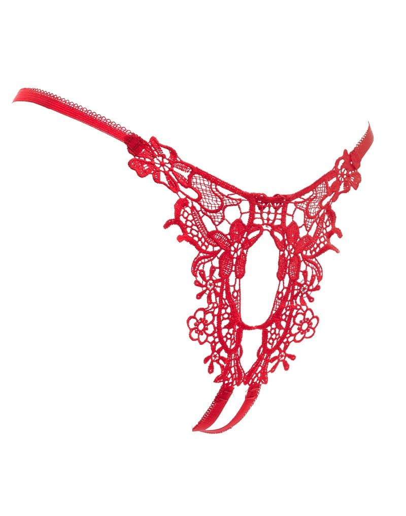 Amorable by Rimba - Open String - One Size - Rood (art. 1273) 5