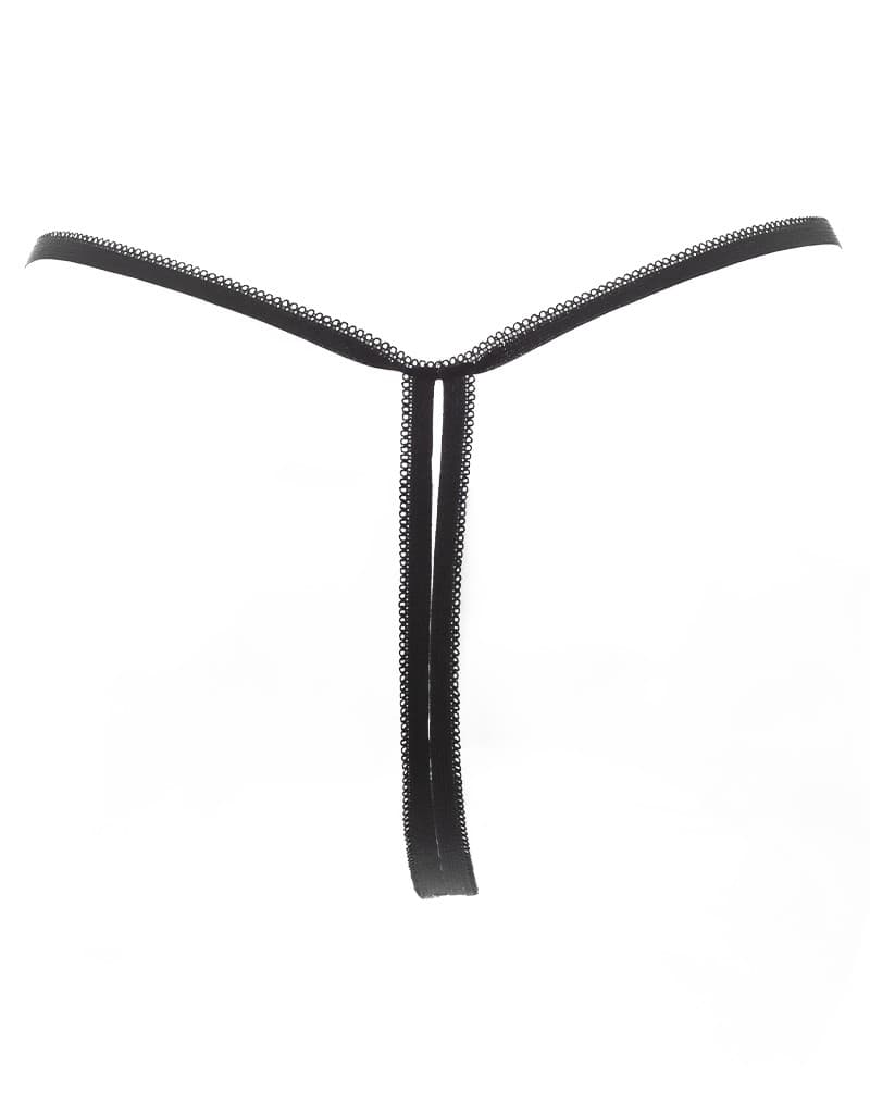 Amorable by Rimba - Open String - One Size - Zwart (art. 1277) 6