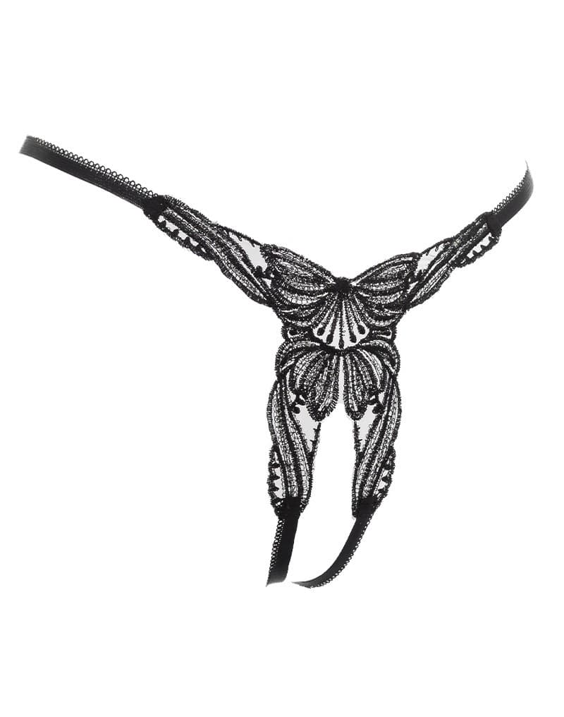 Amorable by Rimba - Open String - One Size - Zwart (art. 1277) 5
