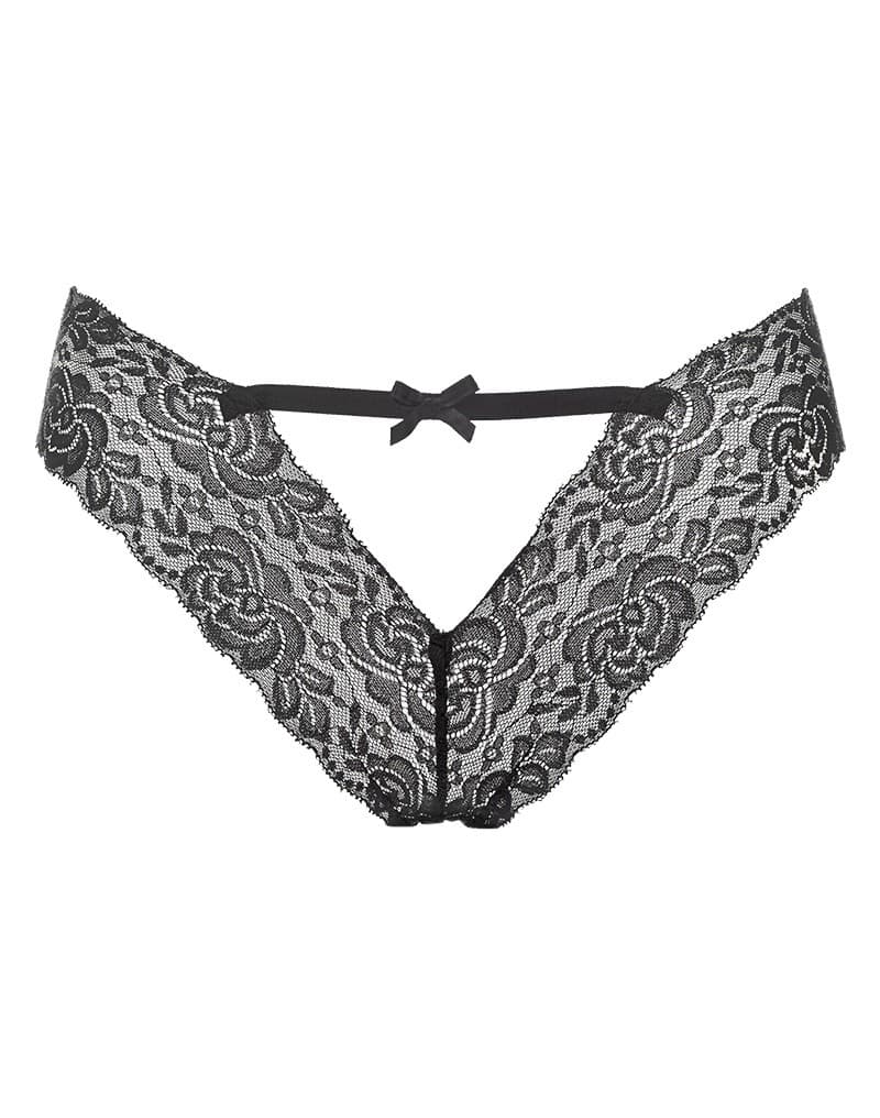 Amorable by Rimba - Slip - One Size - Zwart 4