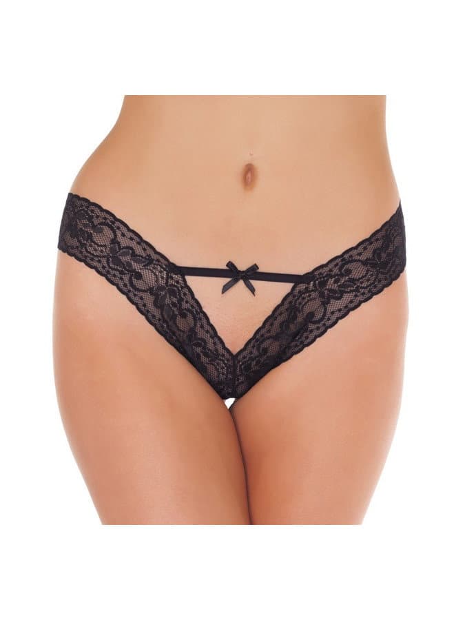 Amorable by Rimba - Slip - One Size - Zwart 1