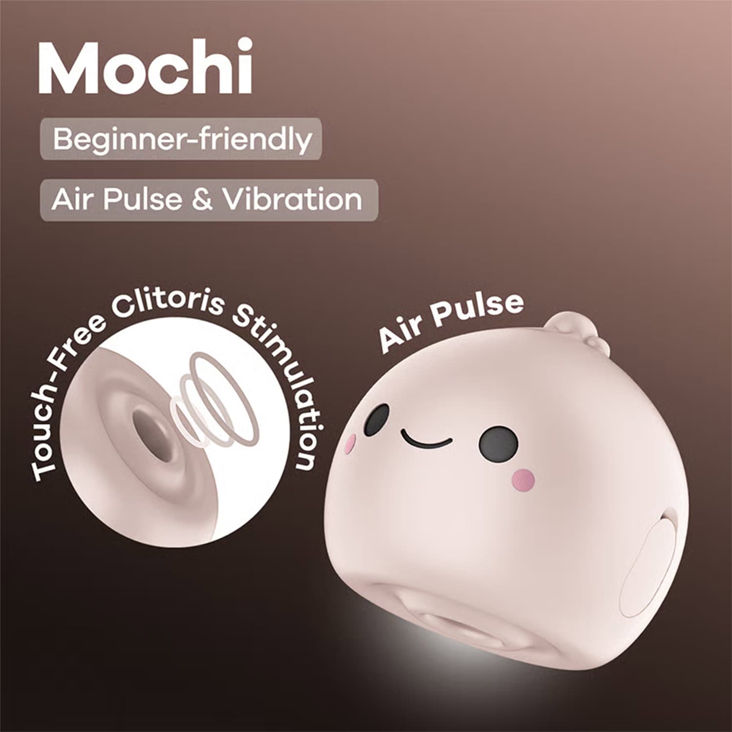Satisfyer - Mochi - Luchtpulsvibrator - Beige 5