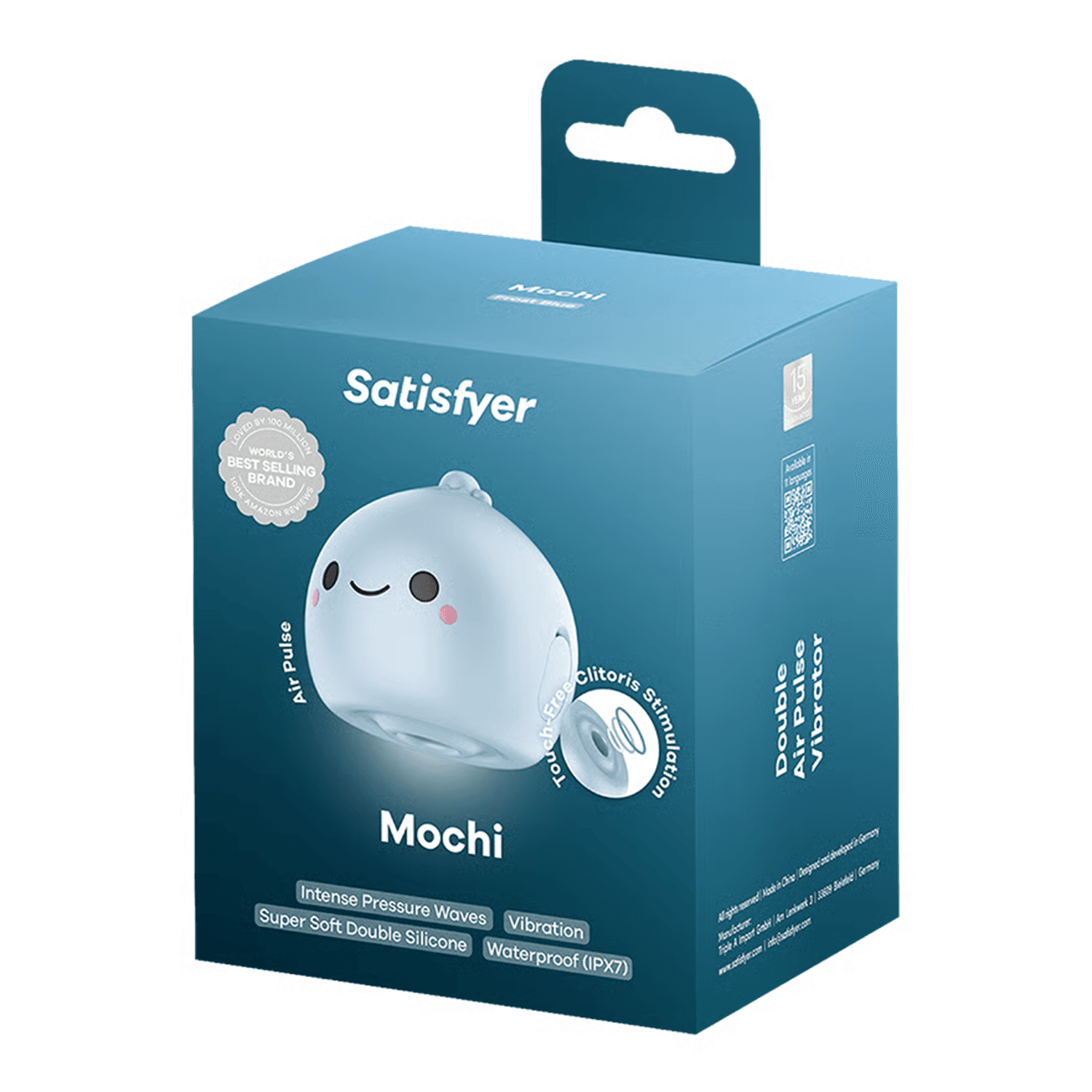 Satisfyer - Mochi - Luchtpulsvibrator - Frost Blue 3