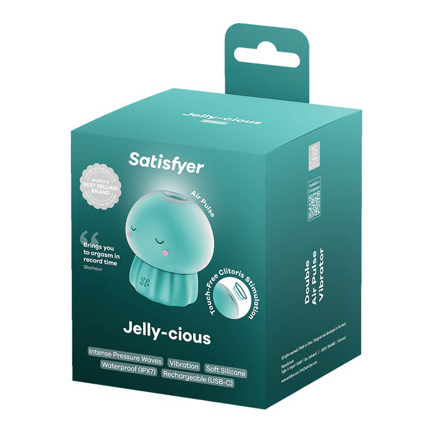 Satisfyer - Jelly-cious - Luchtpulsvibrator - Groen 3