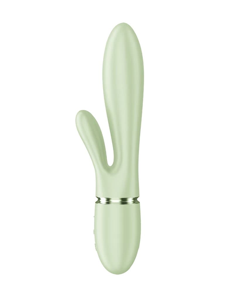 Satisfyer - Pearl Bunny 2 - Roterende Rabbit Vibrator - Lichtgroen