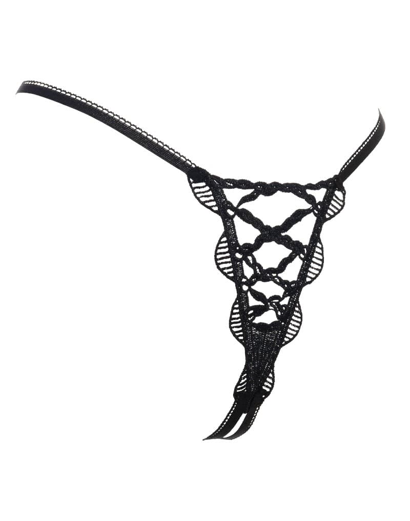 Amorable by Rimba - G-string - One Size - Zwart (art. 1332) 5