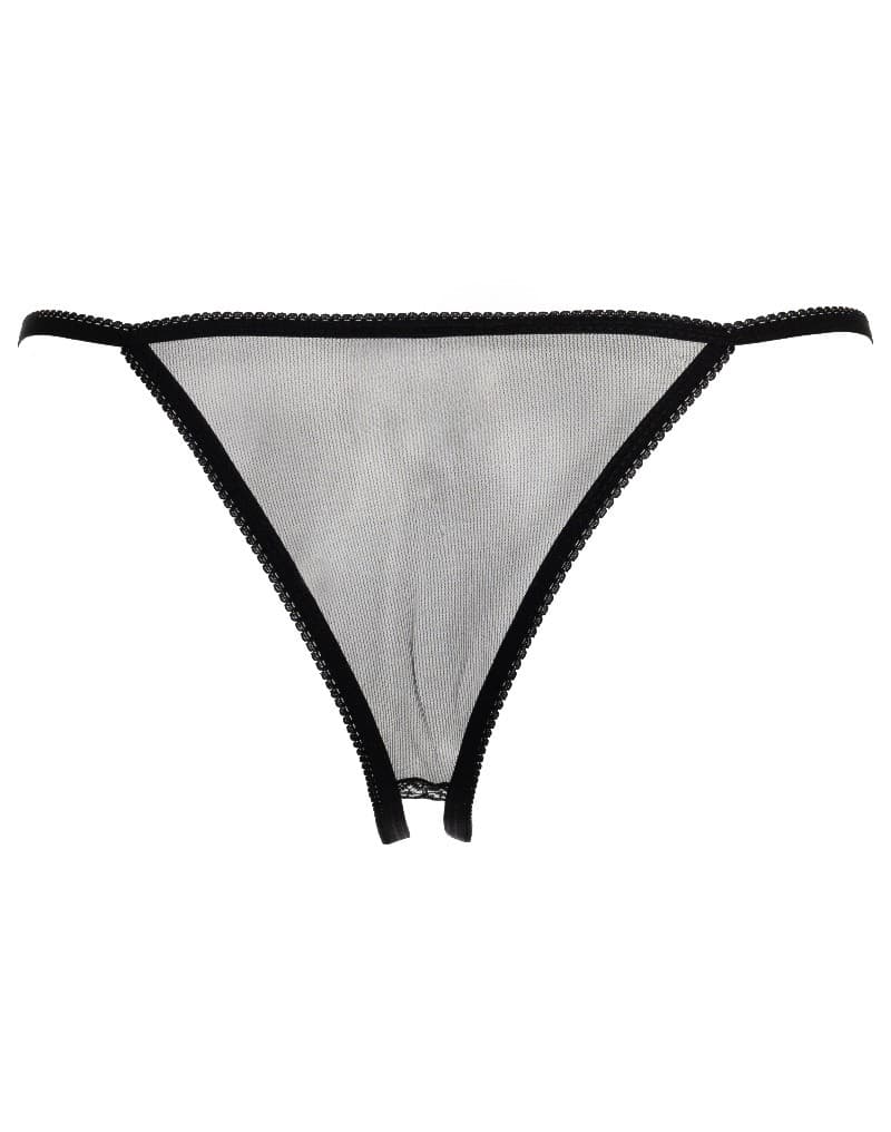 Amorable by Rimba - Open String - One Size - Zwart (art. 1352) 6