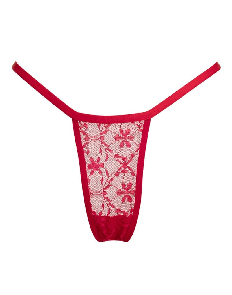 Amorable by Rimba - Mini String - One Size - Rood 4