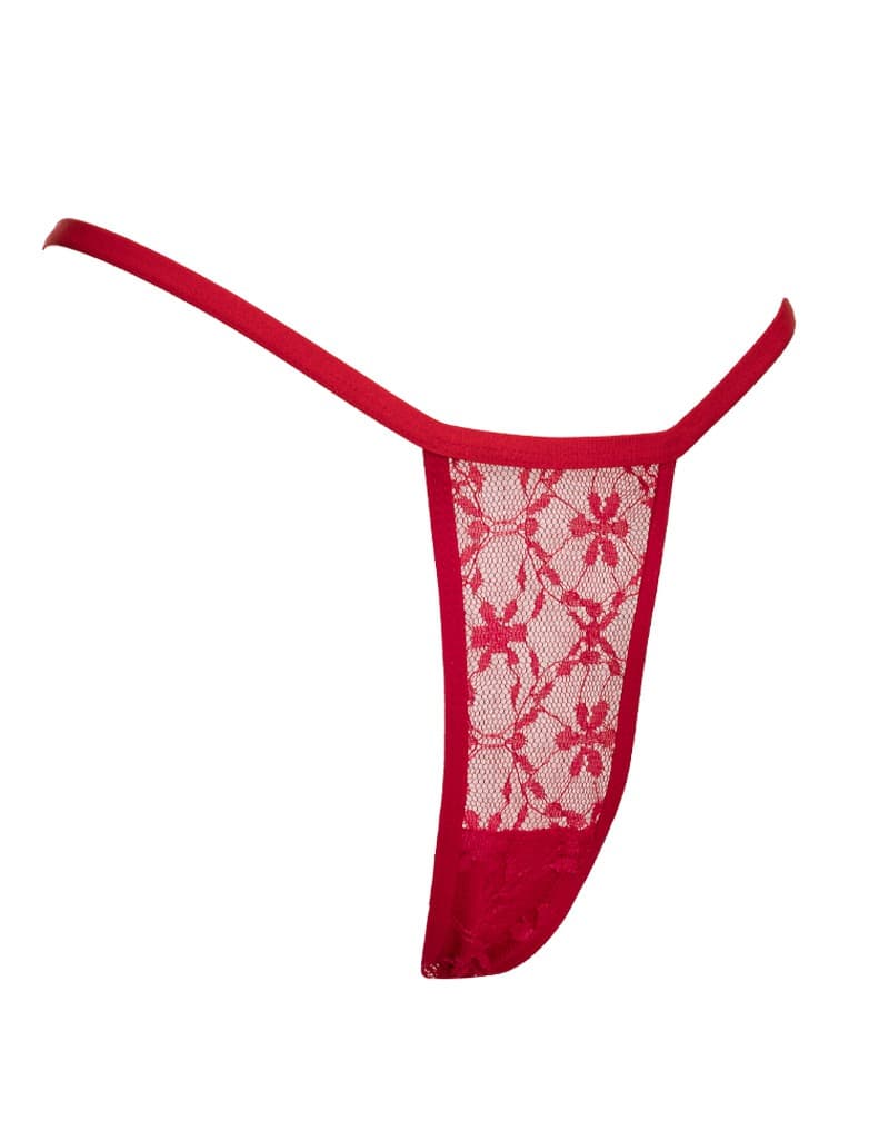 Amorable by Rimba - Mini String - One Size - Rood 5