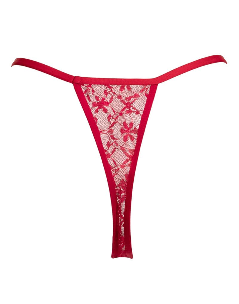 Amorable by Rimba - Mini String - One Size - Rood 6