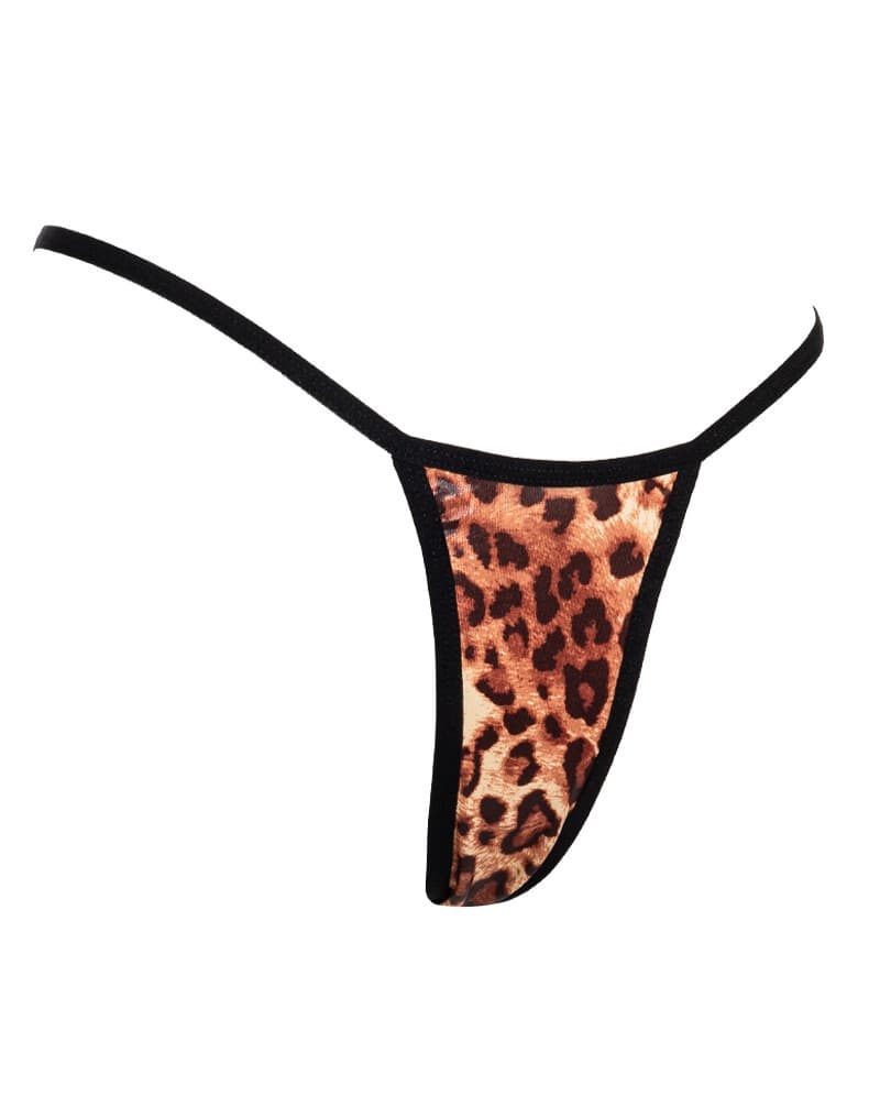 Amorable by Rimba - Mini String - One Size - Luipaardprint 5