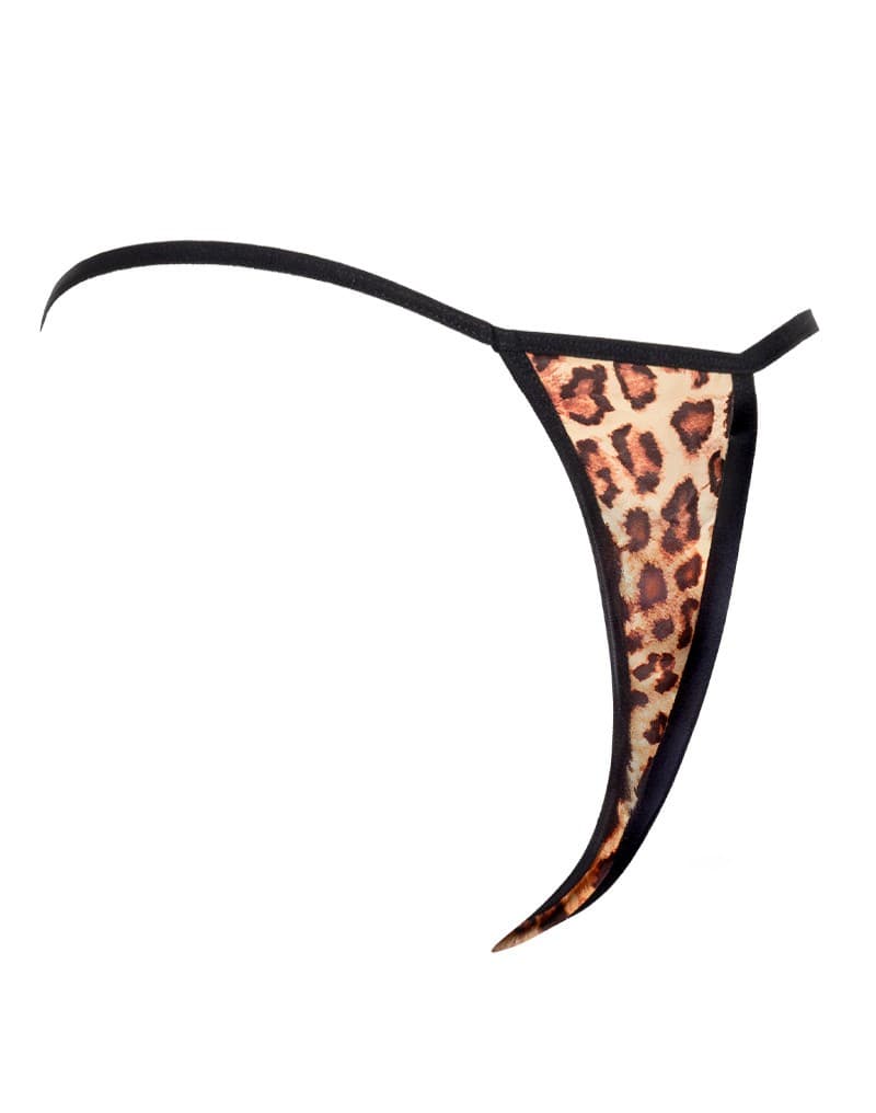 Amorable by Rimba - Mini String - One Size - Luipaardprint 7